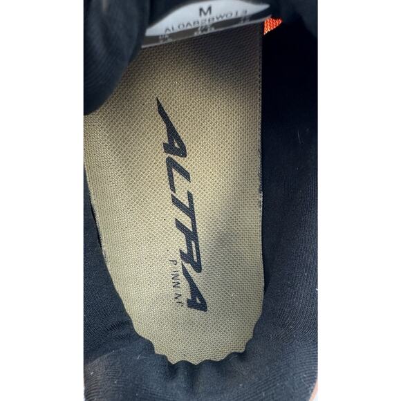 Altra VIA Olympus Running Shoes Mens Size 8.5 Orange AL0A82BW013 - Picture 12 of 14